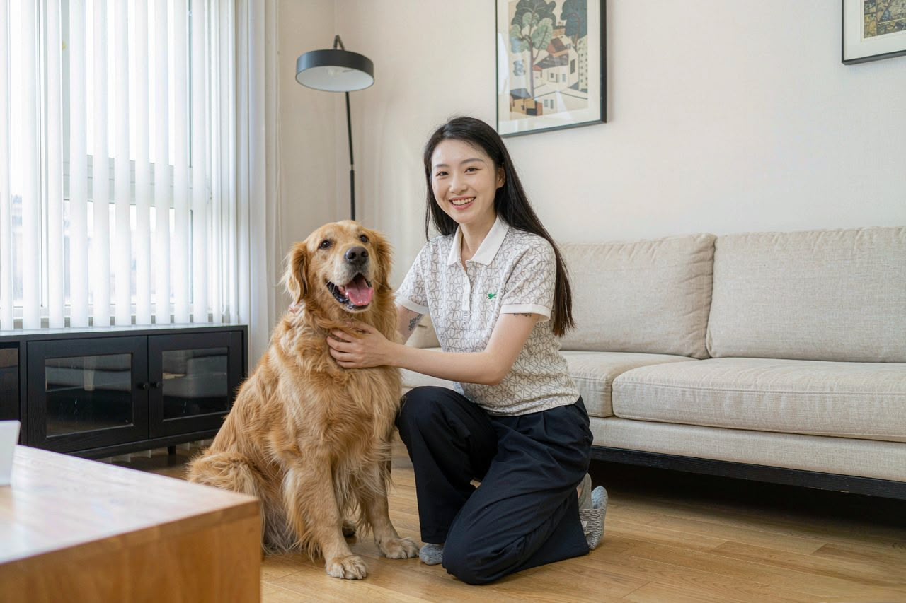 宠托师上门温柔照料宠物